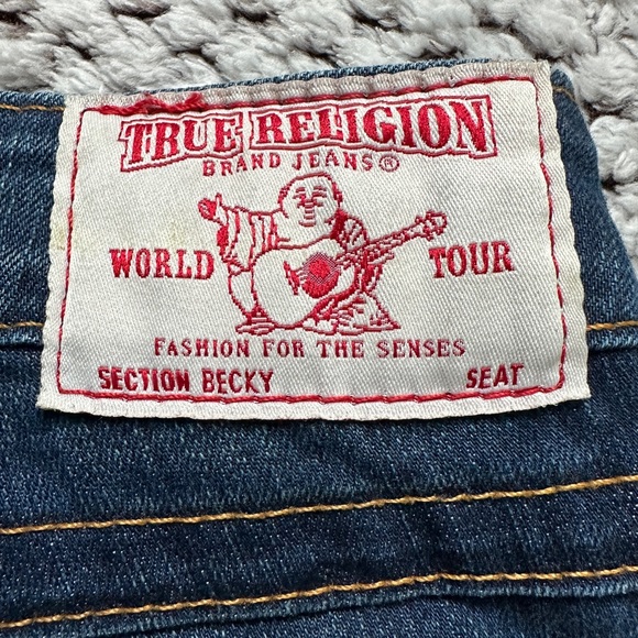 👀 True Religion Becky Mom Size 28 Petite - Picture 9 of 12